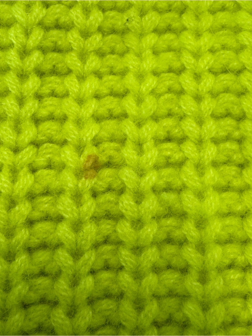 La Ligne Neon Lime Ribbed Crewneck Sweater - Picture 9 of 12